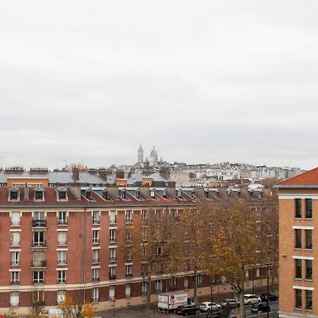 Bright T2 With Balcony And Superb View Parigi